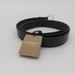Burberry Accessories | Burberry Ewell Black Leather Gold Tone Belt | Color: Black | Size: Various