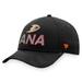Men's Fanatics Branded Black Anaheim Ducks Authentic Pro Team Locker Room Adjustable Hat