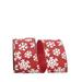 The Holiday Aisle® Ribbon, Polyester in Red/White | 2.5 H x 360 W x 4 D in | Wayfair FA7C45F493424A539C5A42E00CF0737D