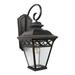 Canora Grey Boganville 1 Light Exterior Lighting In Oil Rubbed Bronze in Black | 19.75 H x 9 W x 12.13 D in | Wayfair