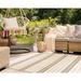 Liora Manne Malibu Faded Stripe Indoor/Outdoor Rug