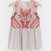 Anthropologie Tops | Dolan Anthropologie Velia Embroidered Top Sz Medium | Color: Cream/Red | Size: M