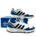 Adidas Shoes | Adidas Men’s Zx 1k Boost Cloud White/ Core Black-Crew Blue H01909 Size 10.5 | Color: Black/Blue/White | Size: 10.5
