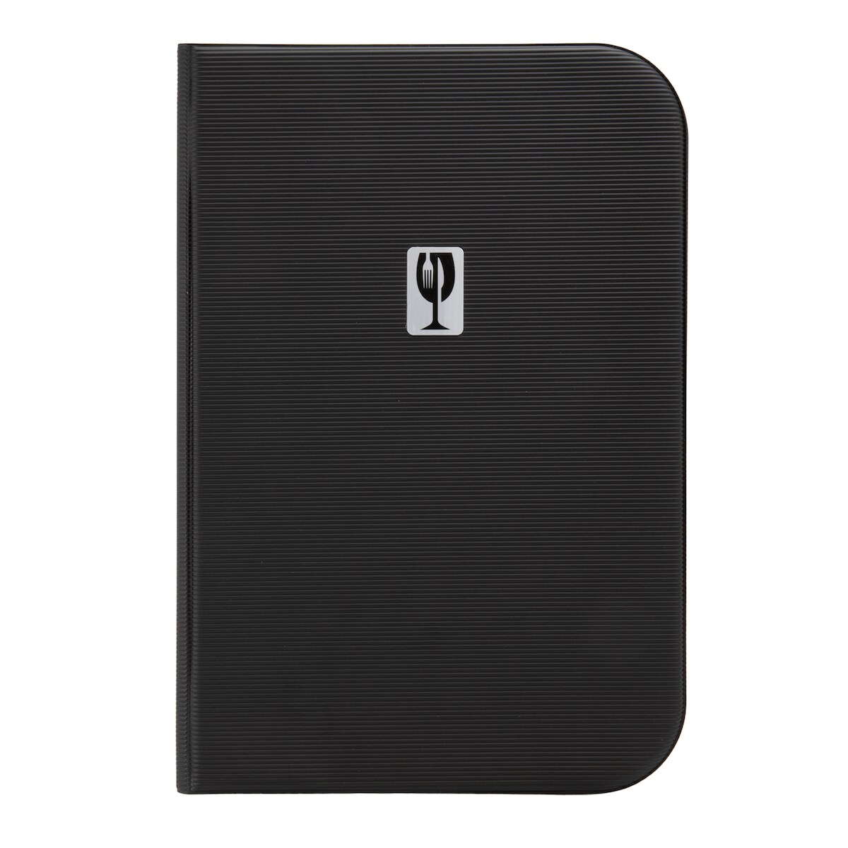 Securit® Speisekartenhülle A4 "Essential" – Schwarz – 12 Ansichten Image