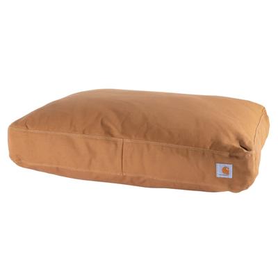Carhartt Brown Durable Canvas Dog Bed, 28" L X 20" W