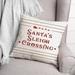 The Holiday Aisle® Santas Sleigh Crossing Throw Pillow Polyester/Polyfill blend | 16 H x 16 W x 1.5 D in | Wayfair 552FC4762C0048938A40CD0E67F4B6CC