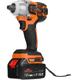 Clé à Chocs sans fil sans balais Topshak tournevis électrique 18V 520N.M 1/2 '' avec 1 batterie