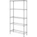 72" H X 36" W X 14" D Lorell Wire/Metal/Steel in Gray | 72 H x 36 W x 14 D in | Wayfair LLR70062