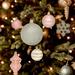 RN'D 76 Piece Christmas Snowflake Ball Ornament Set Plastic in Pink/Yellow | 17 H x 7 W x 4.8 D in | Wayfair RD-116