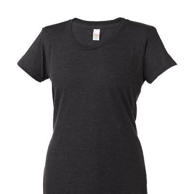 Tultex 0253TC Women's Tri-Blend Top in Graphite Grey size XL | Polyester/cotton/rayon 253,