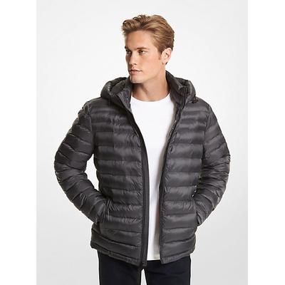 Michael Kors Packable Quilted Puffer Jacket Grey XS AccuWeather Shop