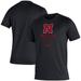 Men's adidas Black Nebraska Huskers Sideline Locker Tag Creator AEROREADY T-Shirt