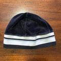 Nike Accessories | Nike Brand Winter Beanie Hat. Black With Light Blue And White. Unisex. | Color: Black/Blue | Size: Os