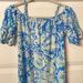 Lilly Pulitzer Dresses | Lilly Pulitzer Long Dress | Color: Blue/White | Size: Xlg