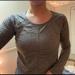 Athleta Tops | Athleta Foothill Long Sleeve | Color: Gray | Size: S