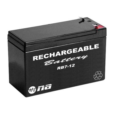 Nippon 12V 7Ah Rechargeable Battery Black RB712