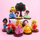 Figurines d'action Princesse Q Posket pour enfants Blanche-Neige Cendrillon Poivre Sirène LED