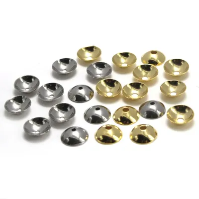 Perles Rondes en Acier Inoxydable de 3 à 10mm 100 Pièces Accessoires de DIY pour Bijoux de
