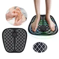 Ohio eur électrique EMS pour les pieds coussretours de massage des muscles stimulateur de pieds