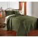 Florence Oversized Bedspread by BrylaneHome in Green (Size QUEEN)