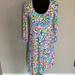 Lilly Pulitzer Dresses | Gorgeous Lilly Pulitzer Long Sleeved Dress | Color: White/Silver | Size: S