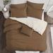 The Tailor's Bed Elbasan Rectangular Pillow Cover & Insert Microfiber in Brown | California King Duvet Cover + 2 Standard Shams | Wayfair