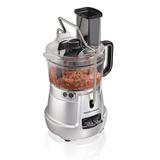 Hamilton Beach® Stack & Snap 8 Cup Food Processor w/ Bowl Scraper in Gray | 11.31 H x 16.5 W x 9.25 D in | Wayfair 70820