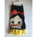 Disney Other | Disney Princess Mulan Socks For Women (High Quality Jjmax Korean Socks Sz 5-9) | Color: Cream/White | Size: Osg