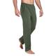 BALEAF Men's Cotton Fleece Jogging Bottoms Open Hem Jog Pants Straight Leg Yoga Sweatpants with Pockets Dark Green XL