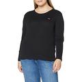 Levi's Plus Size Women's Pl Long Sleeve Baby Tee T-Shirt, Caviar, XXL Plus