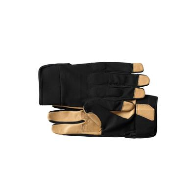 Men's Big & Tall Extra Large Work Gloves by KingSize in Black Brown (Size 4XL)