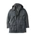 Men's Big & Tall Boulder Creek Fleece-Lined Parka with Detachable Hood and 6 Pockets by Boulder Creek in Carbon (Size 7XL) Coat