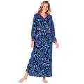 Plus Size Women's Long Printed Sleep Shirt by Dreams & Co. in Evening Blue Stars (Size 14/16) Nightgown