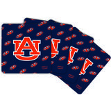 Auburn Tigers Four-Pack Square Repeat Coaster Set