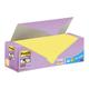 Post-it Super Sticky Notes, Canary Yellow, 76 mm x 76 mm, Promo Pack, 90 Sheets/Pad, 20 + 4 Free Pads/Pack, Cardboard Pack