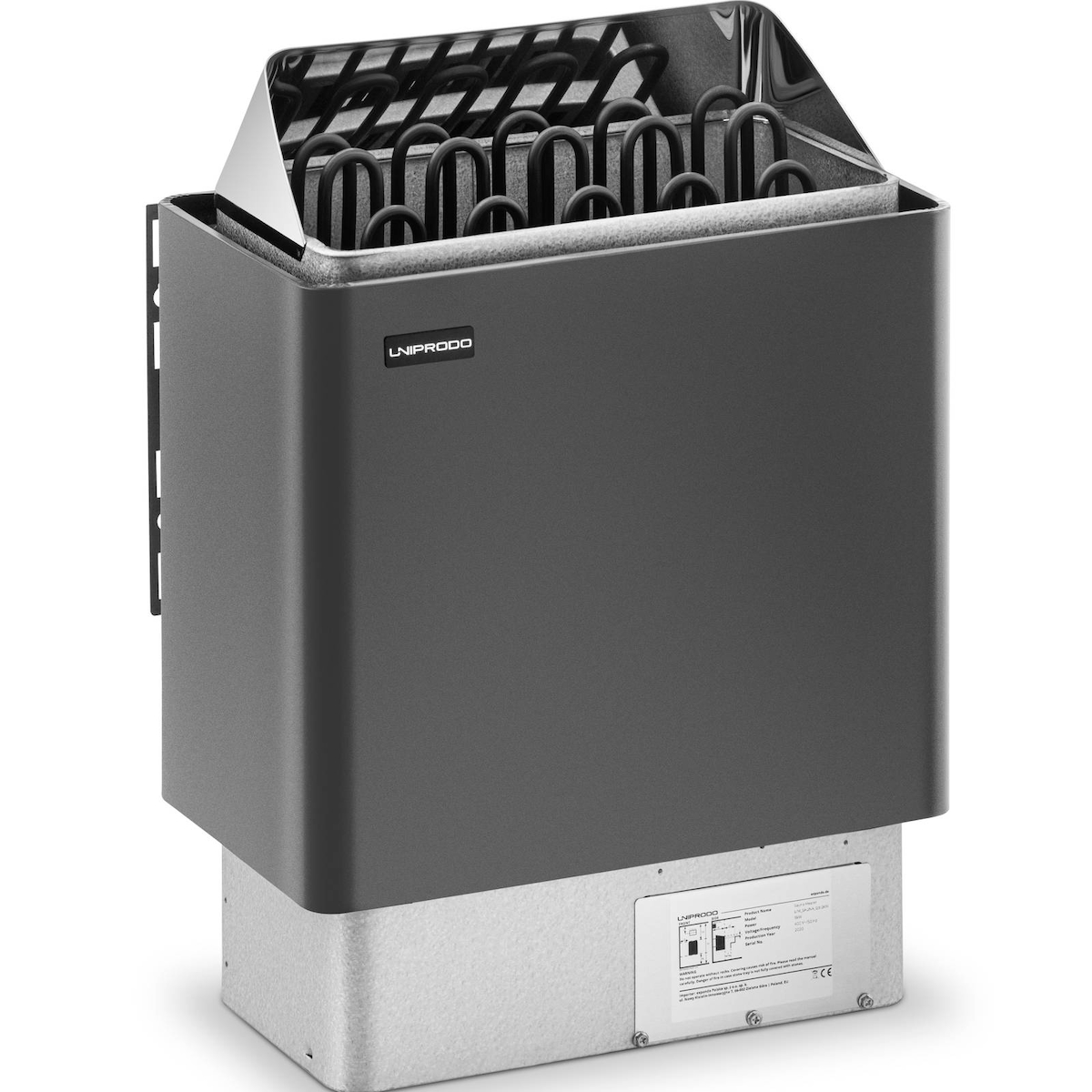 Uniprodo Saunaofen - 9 kW - 30 bis 110 °C Image