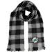 Women's Little Earth Miami Dolphins Plaid Blanket Scarf