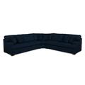 Black Reclining Sectional - Braxton Culler Bridgetown 3-Piece Upholstered Sectional | 38 H x 126 W x 126 D in | Wayfair 785-3PC-SEC2/0805-61/HAVANA