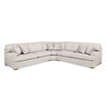 Brown Reclining Sectional - Braxton Culler Bridgetown 3-Piece Upholstered Sectional | 38 H x 126 W x 126 D in | Wayfair 785-3PC-SEC2/0884-91/HAVANA