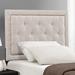 Andover Mills™ Canizales Panel Headboard Upholstered/Polyester | 52.25 H x 79 W in | Wayfair CFC5668A7BB44608B794E8ED630C799C