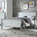 Willa Arlo™ Interiors Teitelbaum Sleigh Bed Wood in Gray | 47 H x 41 W x 85 D in | Wayfair 605E4475F49247868A53160637A991A9