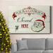 The Holiday Aisle® Milk & Cookies Premium Gallery Wrapped Canvas - Ready To Hang Canvas, Solid Wood in Blue/Green/Red | 12 H x 8 W x 1 D in | Wayfair