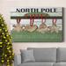 The Holiday Aisle® Christmas Bakery Premium Gallery Wrapped Canvas - Ready To Hang Metal in Black/Blue/Green | 48 H x 32 W x 1 D in | Wayfair