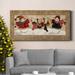 The Holiday Aisle® Snowman Laundry Premium Gallery Wrapped Canvas - Ready To Hang Canvas, Solid Wood in Brown | 24 H x 12 W x 1 D in | Wayfair