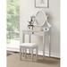 Harriet Bee Duckworth Vanity Set w/ Mirror Wood in Gray | 53 H x 30 W x 16 D in | Wayfair B3EE294C4D494CDD98B4188D8FB292F4