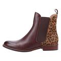 Hush Puppies Women's Chloe Ankle Boot, Leopard, 4 UK