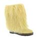 BEARPAW Boetis II - Womens 6 Yellow Boot Medium