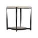 Bernhardt Berkshire Side Table in Black/Brown/Gray | 25 H x 27 W x 27 D in | Wayfair 405125