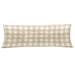 East Urban Home Ambesonne Vintage Fluffy Body Pillow Case Cover w/ Zipper, Old Fashioned Checkered Pattern In Shabby Colors Geometric Classical | Wayfair