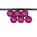 The Holiday Aisle® Solid Ball Ornament Plastic in Pink | 12 H x 4.72 W x 4.72 D in | Wayfair B8E32DC1EADE4FE0B71F9E85B3B37EEB